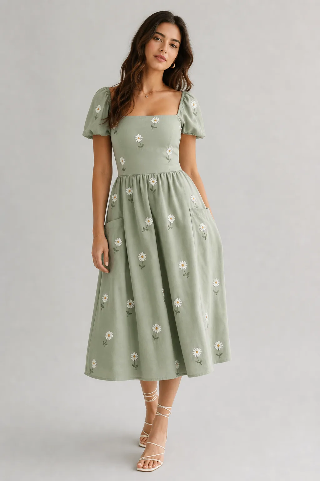 Embroidered dress